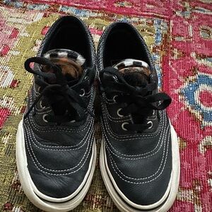 Vans Black and White Sneakers
